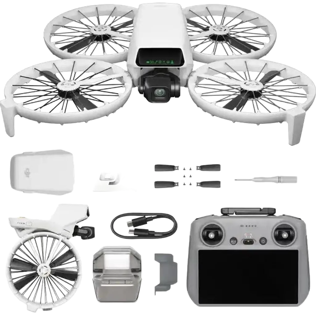 DJI Flip 4K Kamera-Drohne mit RC 2 Fernsteuerung