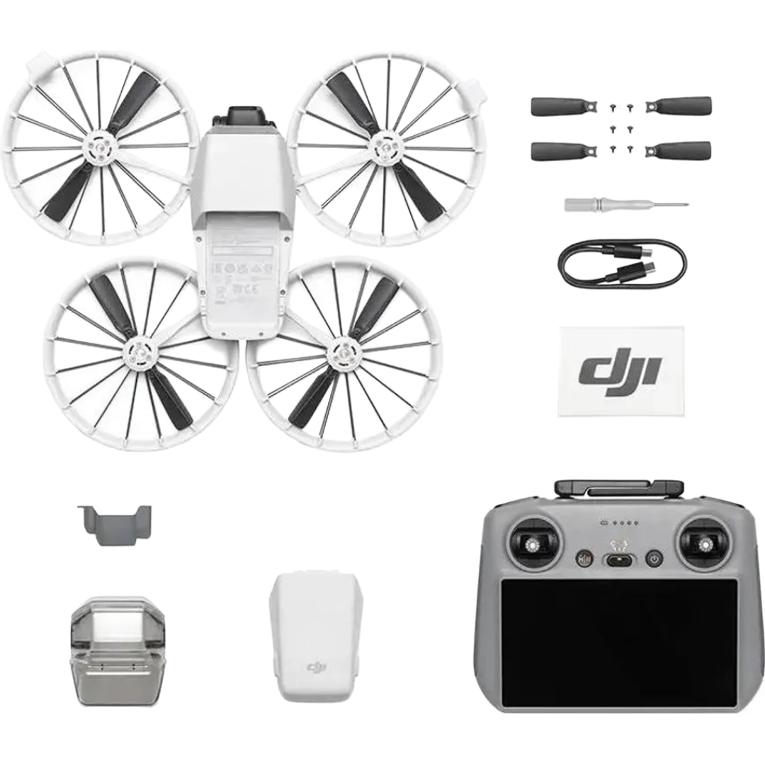 DJI Flip 4K Kamera-Drohne mit RC 2 Fernsteuerung