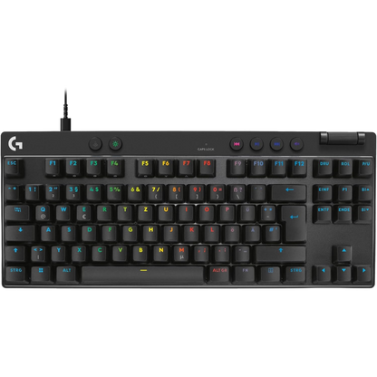 Logitech G PRO X TKL RAPID Tenkeyless Gaming Tastatur Schwarz