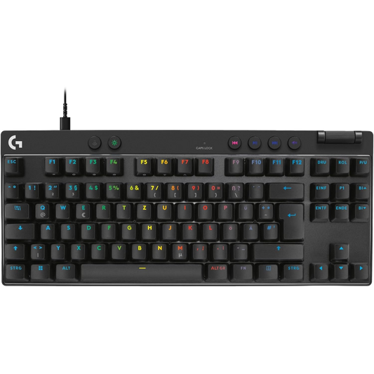 Logitech G PRO X TKL RAPID Tenkeyless Gaming Tastatur Schwarz
