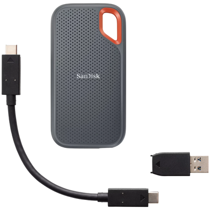 SanDisk Extreme Portable SSD V2 1 TB USB-C Schwarz