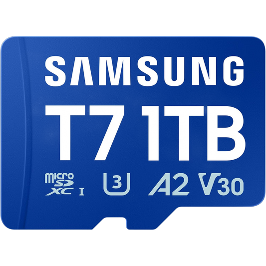 Samsung T7 microSD-Karte 1 TB Blau