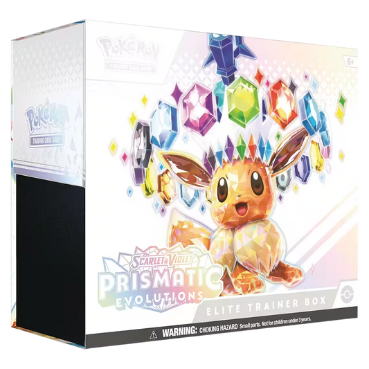 Pokémon TCG Scarlet & Violet - Prismatic Evolutions Elite Trainer Box (Englische Edition)