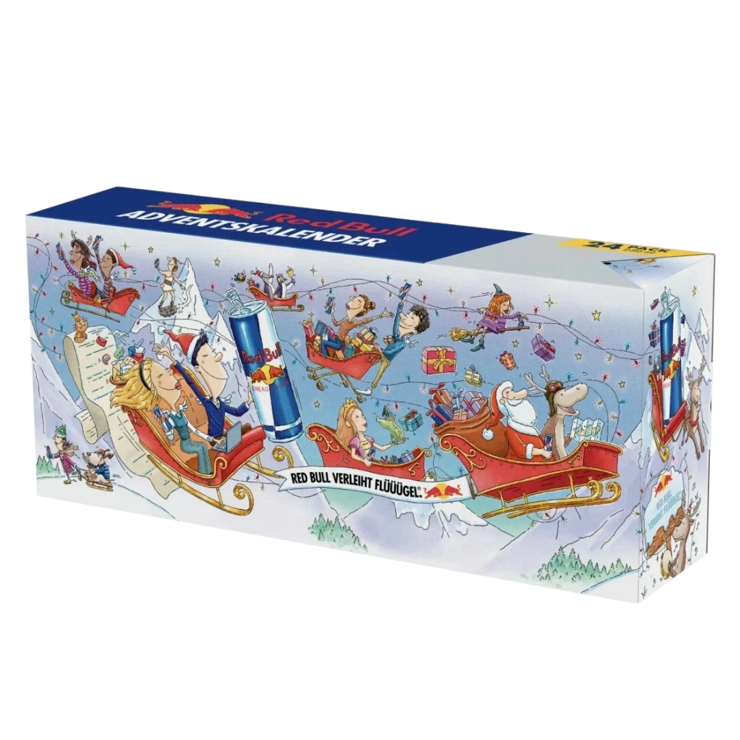Red Bull Adventskalender 2026 24x0,25L inkl. Pfand PREORDER