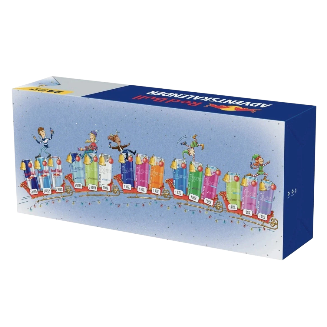 Red Bull Adventskalender 2026 24x0,25L inkl. Pfand PREORDER