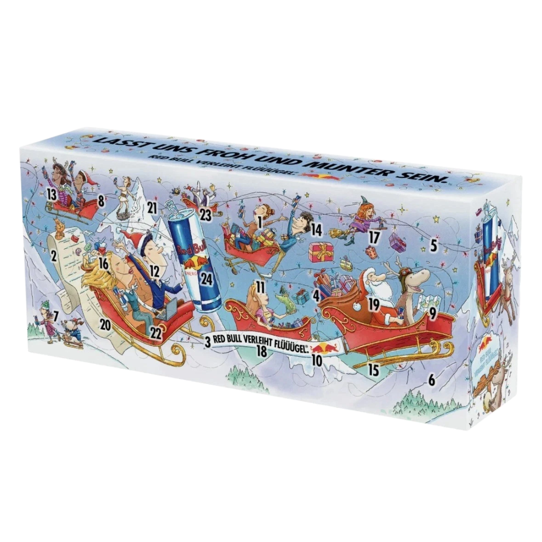 Red Bull Adventskalender 2026 24x0,25L inkl. Pfand PREORDER