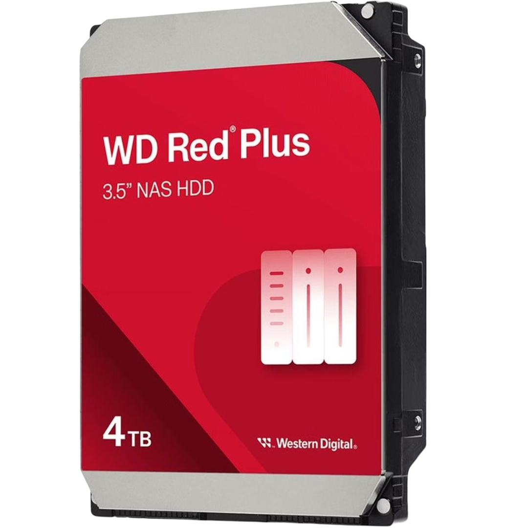 WD Red Plus 4 TB 3,5" NAS-Festplatte