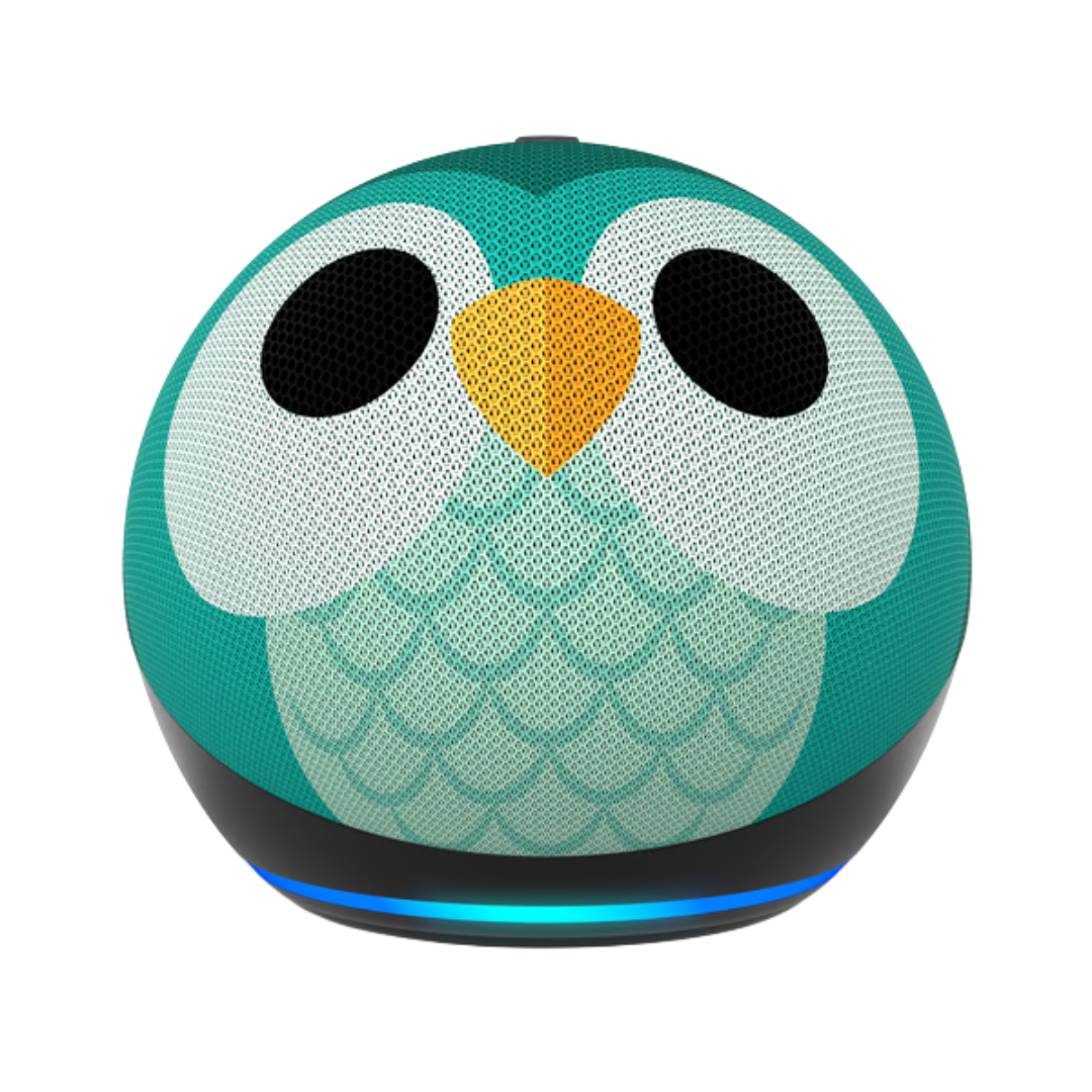 Amazon Echo Dot Kids (5. Generation) Eulen-Design, Smarter Lautsprecher