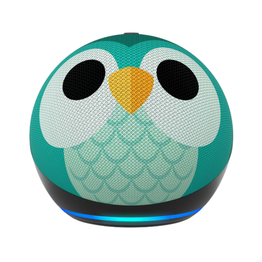 Amazon Echo Dot Kids (5. Generation) Eulen-Design, Smarter Lautsprecher
