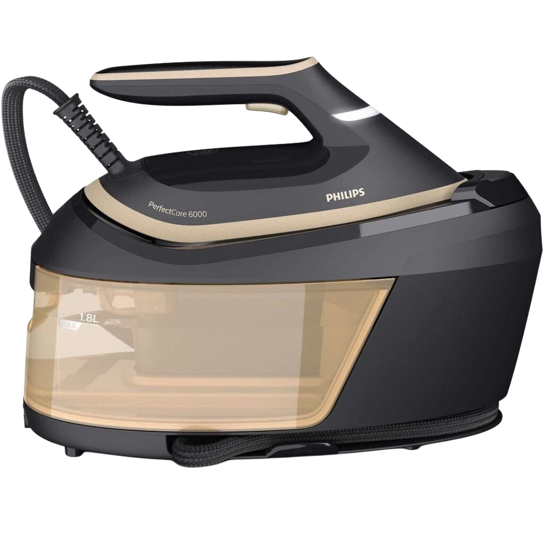 Philips PerfectCare 6000 PSG6064/80 Dampfbügelstation 2400 W 8 bar (Schwarz/Gold)