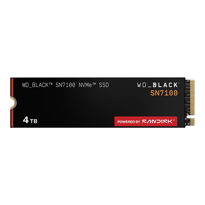 WD_BLACK SN7100 NVMe SSD, 4 TB, Powered by SanDisk