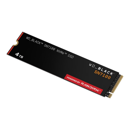 WD_BLACK SN7100 NVMe SSD, 4 TB, Powered by SanDisk