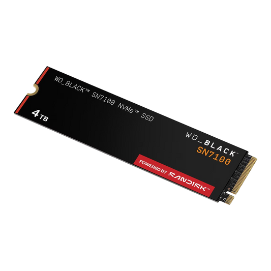 WD_BLACK SN7100 NVMe SSD, 4 TB, Powered by SanDisk