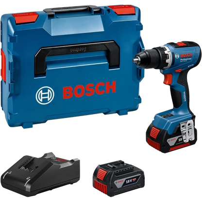 Bosch Professional GSR 18V-65 Akku-Bohrschrauber 2x 5,0 Ah in L-BOXX (06019N3203)