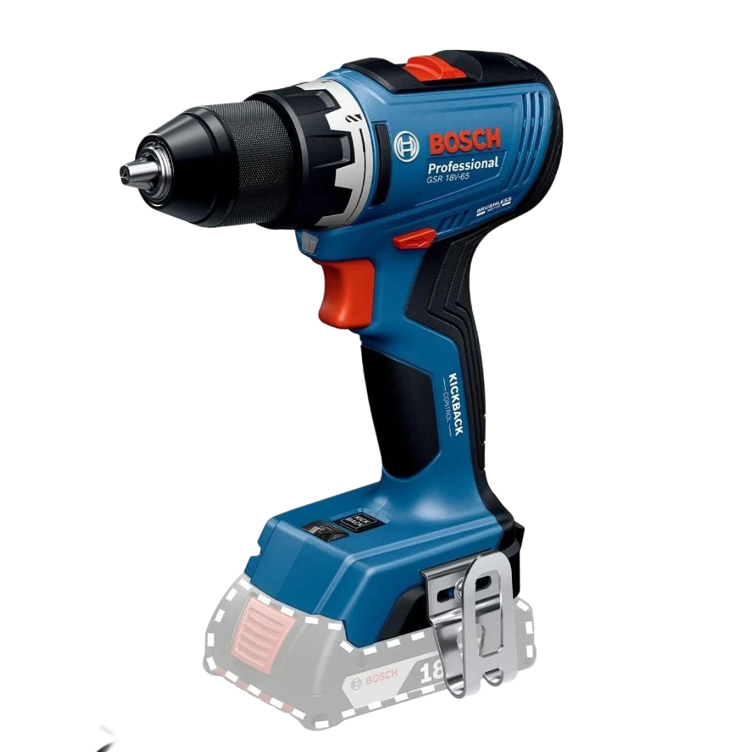 Bosch Professional GSR 18V-65 Akku-Bohrschrauber 2x 5,0 Ah in L-BOXX (06019N3203)