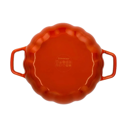 SILVERCREST® Premium Gusseisentopf »Kürbis« Ø 24 cm 3,12 l (Orange)