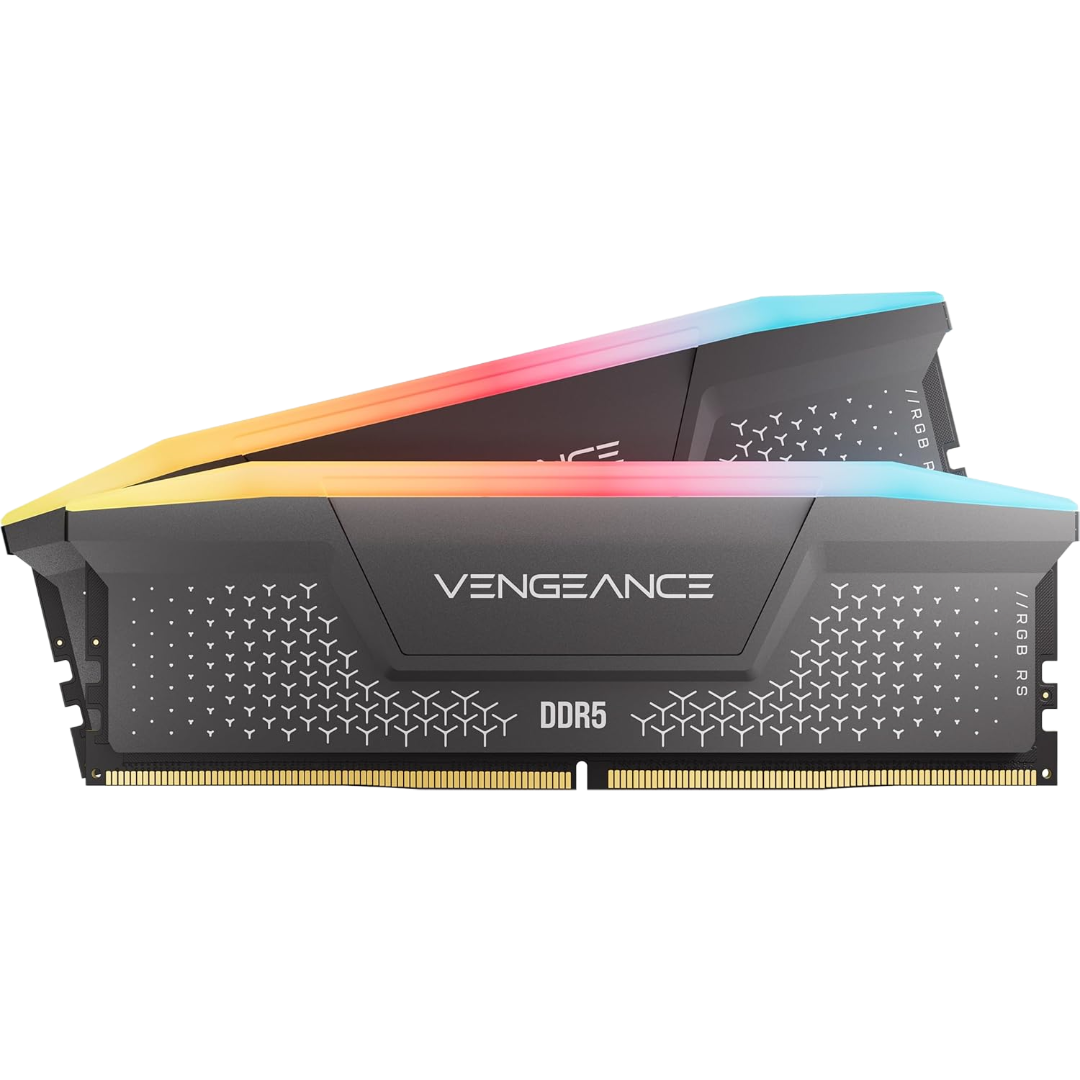 Corsair Vengeance RGB RS DDR5 32GB (2x16GB) 6000MHz CL36-44-44-96 1.35V AMD EXPO & Intel XMP 3.0