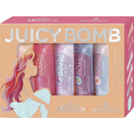 essence Disney The Little Mermaid Juice Bomb Shiny Lipgloss Crew