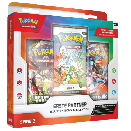Pokemon Erste Partner Illustrations-Kollektion Serie 2