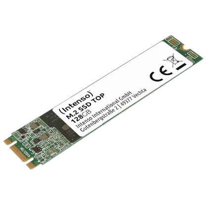 Intenso M.2 SSD Top 128GB (M.2 2280, SATA III, bis 550 MB/s) (3832430)