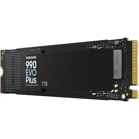 Samsung 990 EVO Plus 1TB NVMe M.2 PCIe 4.0 / 5.0 SSD (MZ-V9S1T0BW)