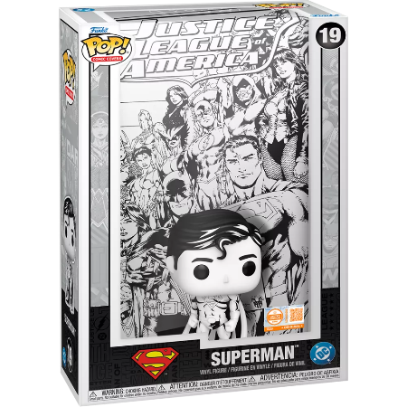 Funko Pop! Comic Covers Justice League of America – Superman (Sketched)