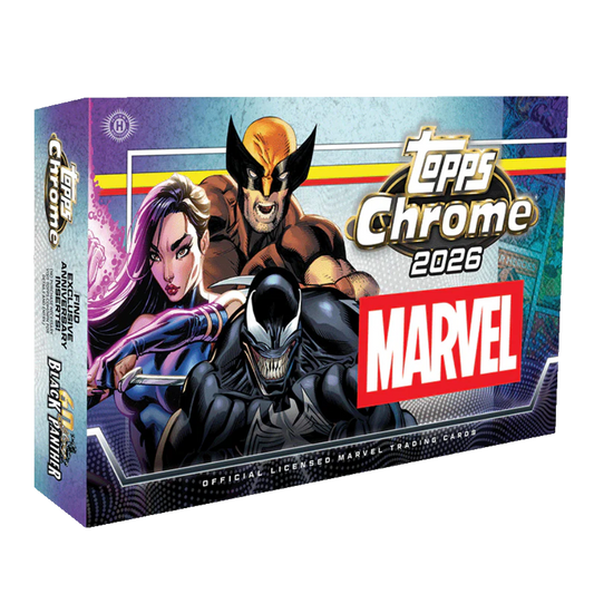 Topps 2026 Topps Chrome Marvel Comics - Hobby Box