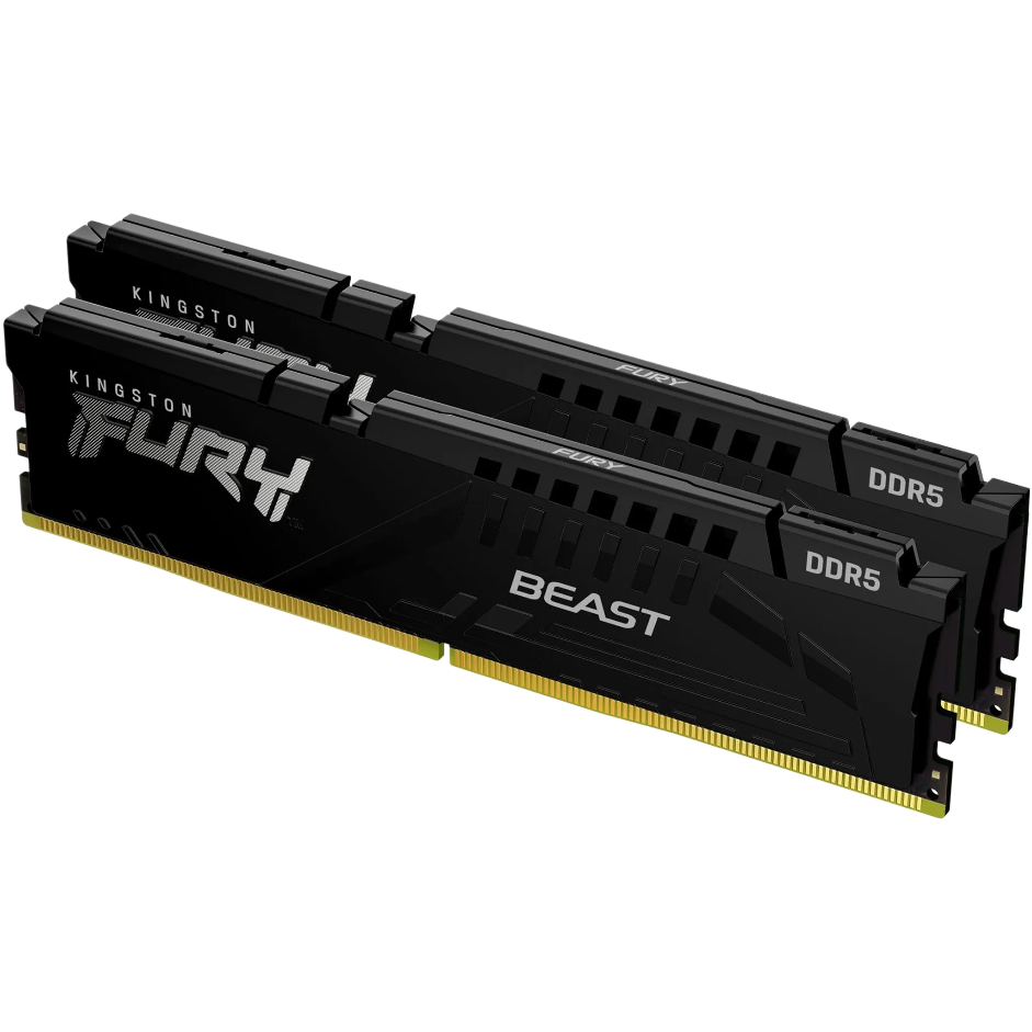 Kingston FURY Beast DDR5 64GB (2×32GB) 6000MHz CL36 (KF560C36BBE2K2-64)