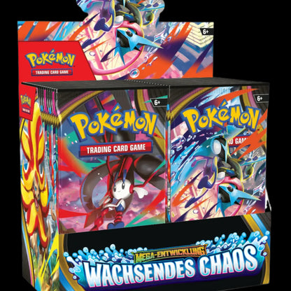 Pokemon Mega-Entwicklung Wachsendes Chaos Display (36x Boosters) PREORDER