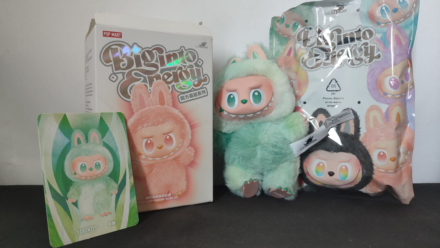 Pop Mart Labubu The Monsters Big Into Energy Series Serenity Vinyl Plüsch