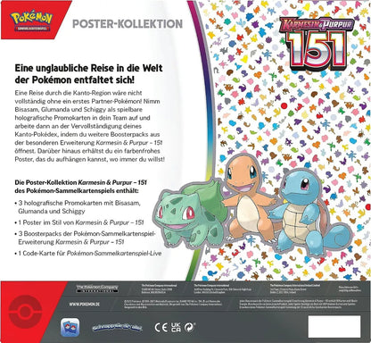 Pokemon Karmesin & Purpur 03.5 Poster Box