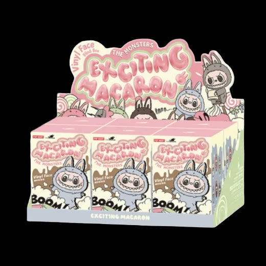 Pop Mart Labubu The Monsters Tasty Macarons Vinyl Face Blind Box Set