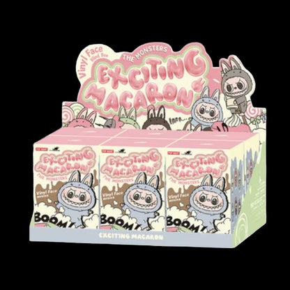 Pop Mart Labubu The Monsters Tasty Macarons Vinyl Face Blind Box Set