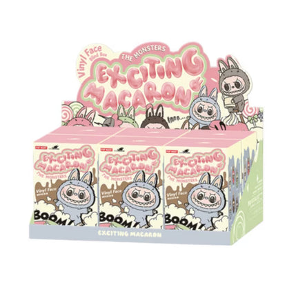Pop Mart Labubu The Monsters Tasty Macarons Vinyl Face Blind Box Set