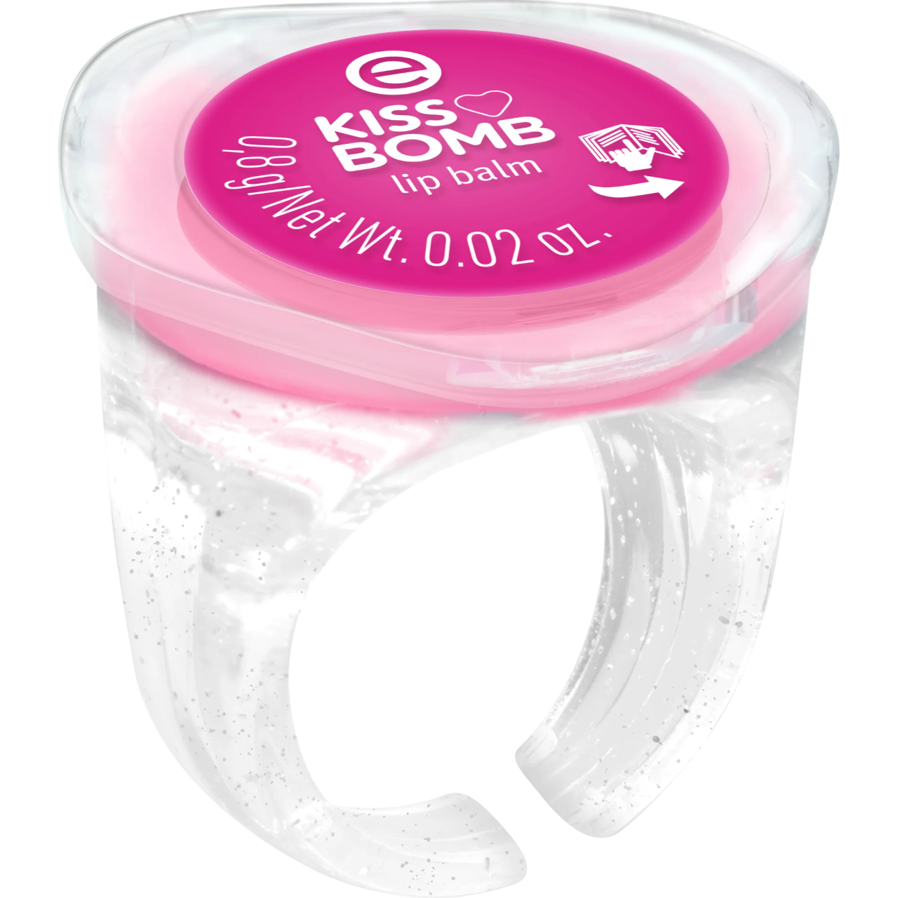 essence Kiss Bomb Shiny Lipgloss & Lip Balm Strawberry Sweetie