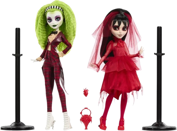 Monster High Skullector Beetlejuice Beetlejuice Betelgeuse und Lydia