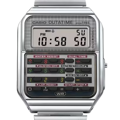 CASIO x BACK TO THE FUTURE Edgy Collection CA-500WEBF-1A