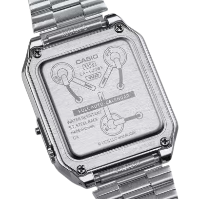 CASIO x BACK TO THE FUTURE Edgy Collection CA-500WEBF-1A