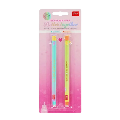 Legami löschbarer Gelstift - Better Together - Set of 2