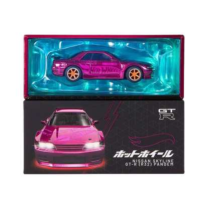 Hot Wheels Collectors RC 1:64 Nissan Skyline R32 Pandem Vehicle