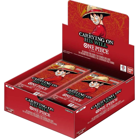 One Piece OP13 Carrying on His Will Display EN PREORDER