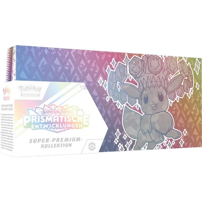 Pokemon Prismatische Entwicklungen Super-Premium-Kollektion