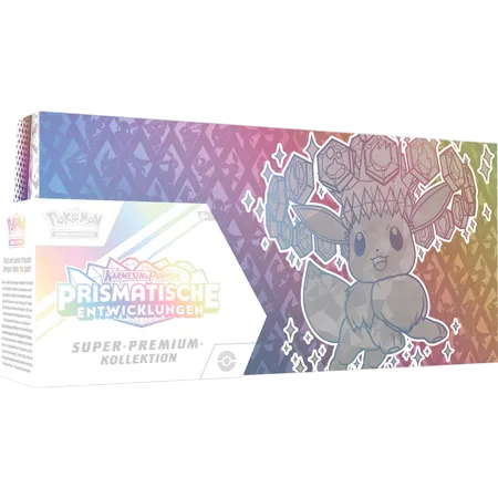 Pokemon Prismatische Entwicklungen Super-Premium-Kollektion