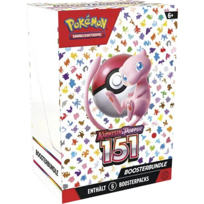 Pokemon Karmesin & Purpur 151 - Boosterbundle