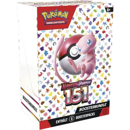 Pokemon Karmesin & Purpur 151 - Boosterbundle