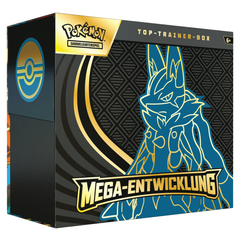 Pokemon Mega-Entwicklung Lucario Top-Trainer-Box