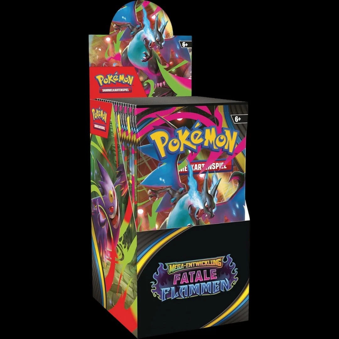 Pokemon Fatale Flammen Half-Display (18 Boosters)