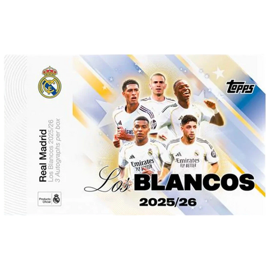 Topps Real Madrid Los Blancos 2025/26 Hobby Box