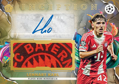 Topps Inception UEFA Club Competitions 2025/26 Hobby Box PREORDER