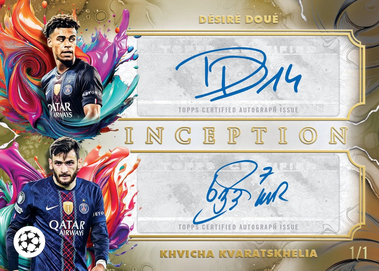 Topps Inception UEFA Club Competitions 2025/26 Hobby Box PREORDER